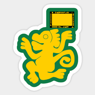 Green Monkeys Sticker